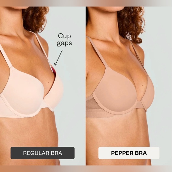 Pepper lift up bra in Buff size 30B NWT - Picture 5 of 8